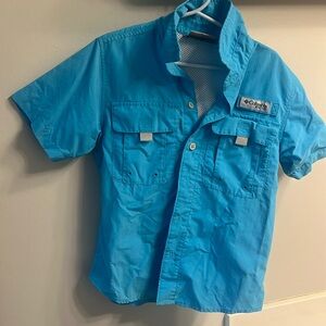 Columbia Boys PFG fishing shirt 6/7